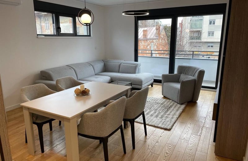 Miete einer stilvollen 2-Zimmer-Wohnung, 50 m², Vračar, Belgrad, Serbien